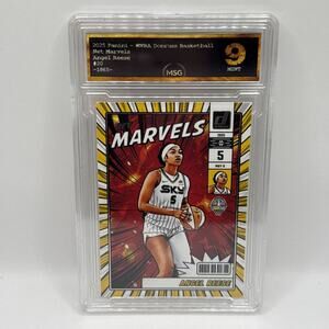 2025 Donruss WNBA Angel Reese Net Marvels #20 Graded 9 Mint Basketball Card